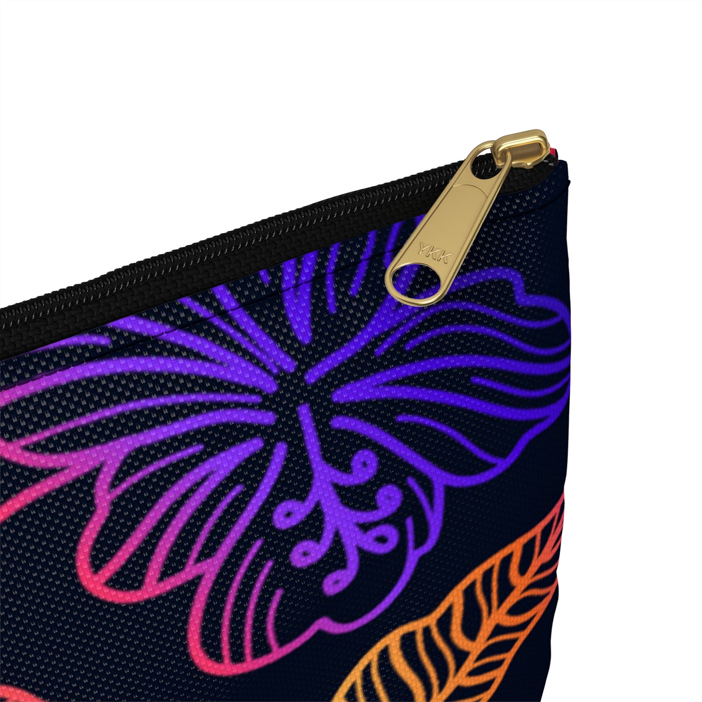 Rainbow Hibiscus Accessory Pouch