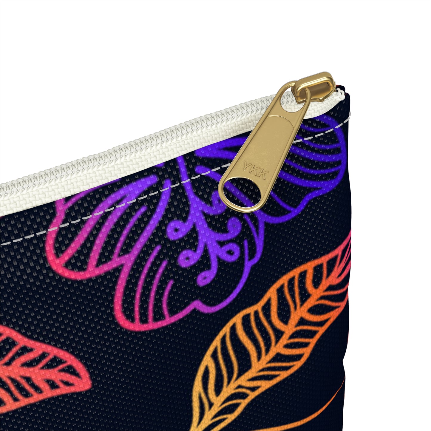 Rainbow Hibiscus Accessory Pouch