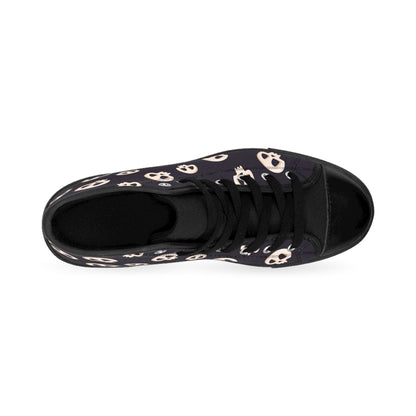 Black Skull Classic Men's Sneakers