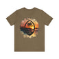 Guam Seal Sunset Unisex Jersey Short Sleeve Tee