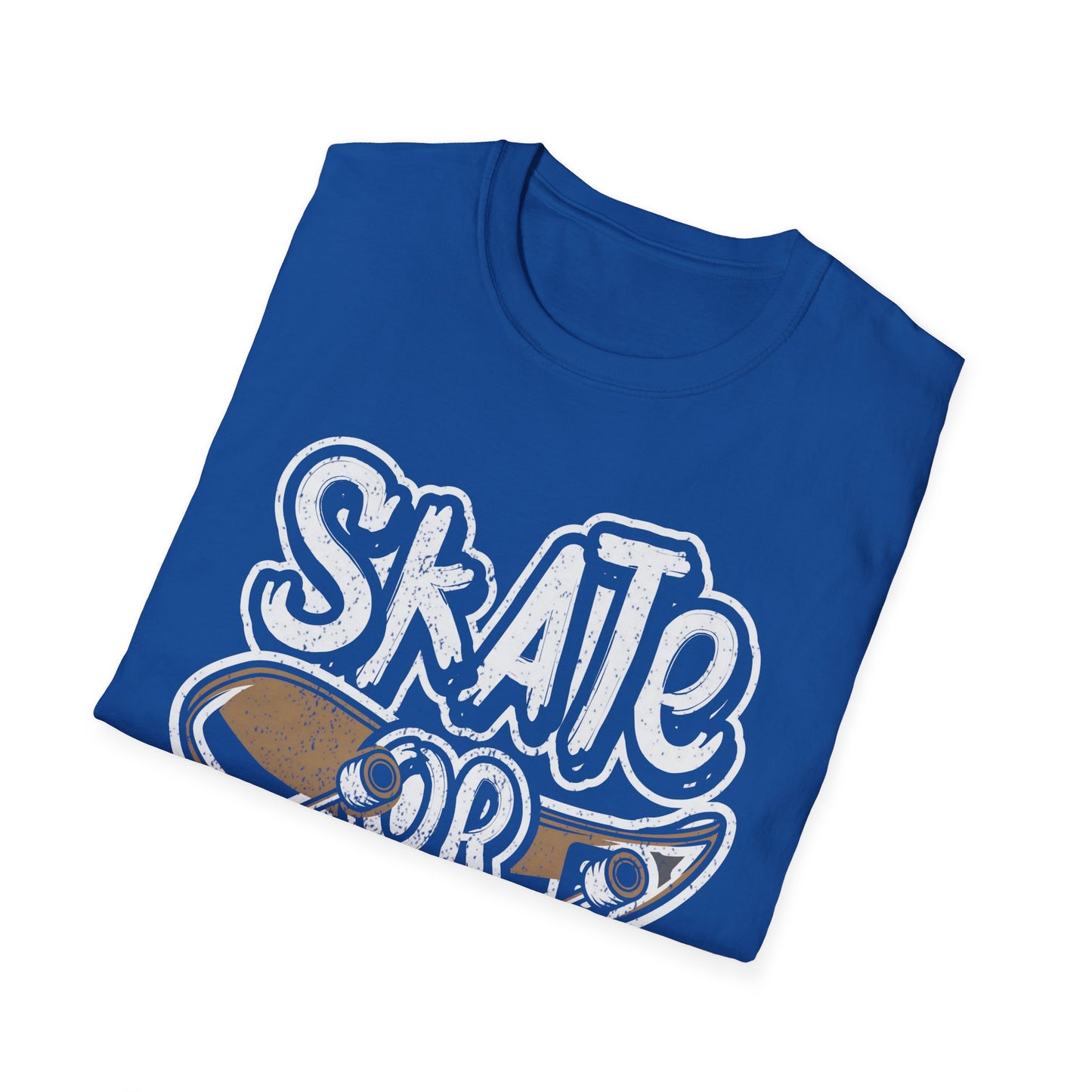 Skate Or Die Unisex Softstyle T-Shirt
