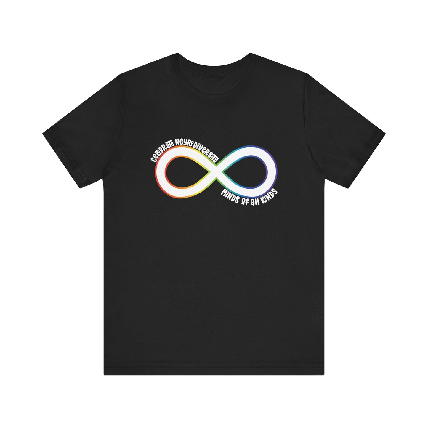 Celebrate neurodiversity 2 Unisex Jersey Short Sleeve Tee