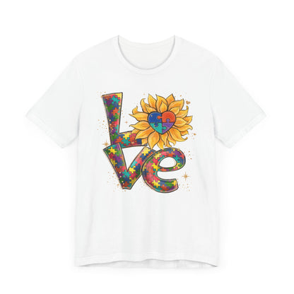 Neurodiversity love Jersey Short Sleeve Tee