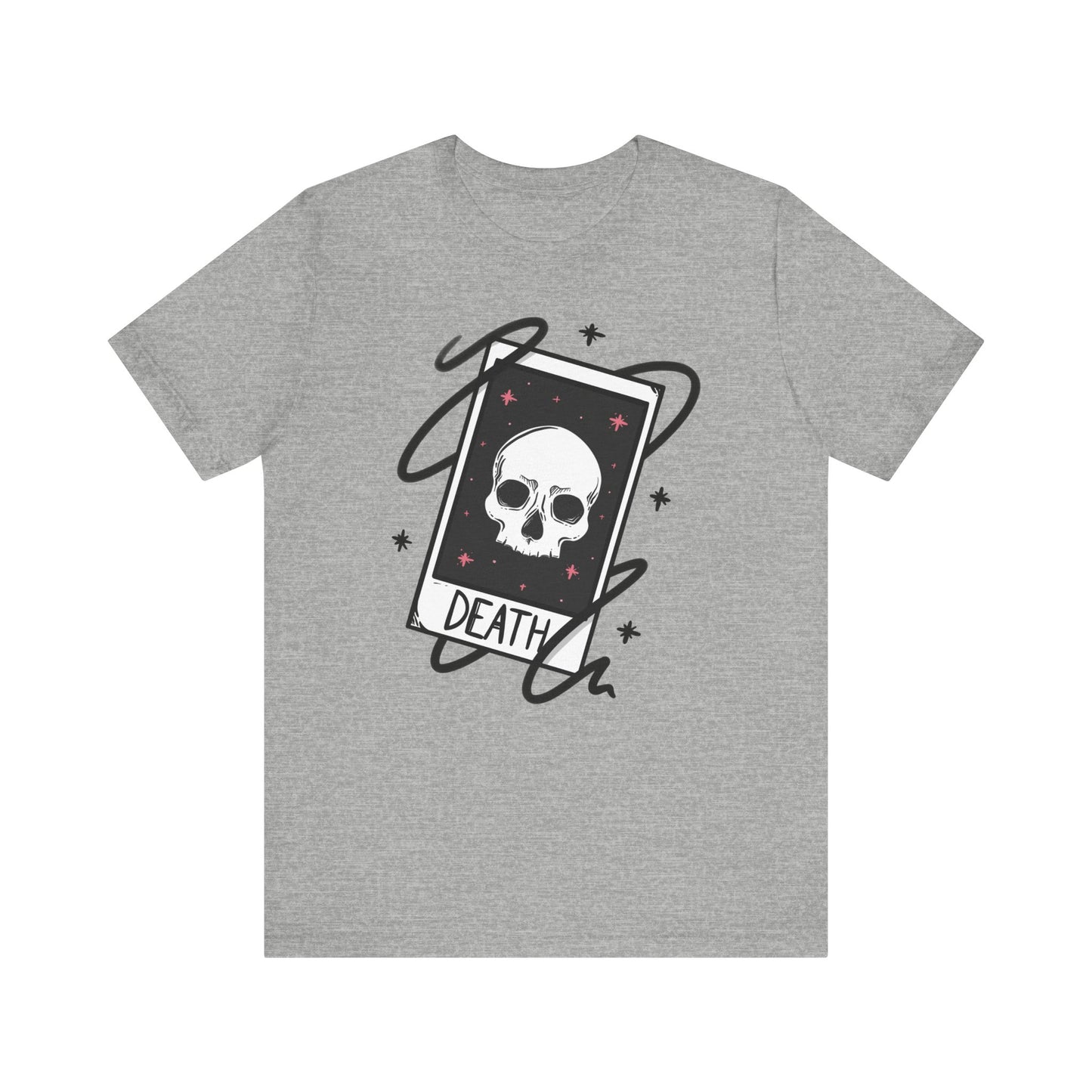 Death Tarot Card Unisex Jersey Short Sleeve Tee