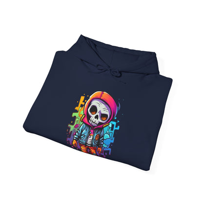Graffiti Skullboy 6 Unisex Heavy Blend™ Hooded Sweatshirt
