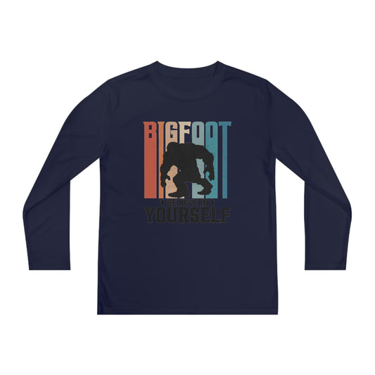 Bigfoot: believe in yourself Long Sleeve Competitor Tee
