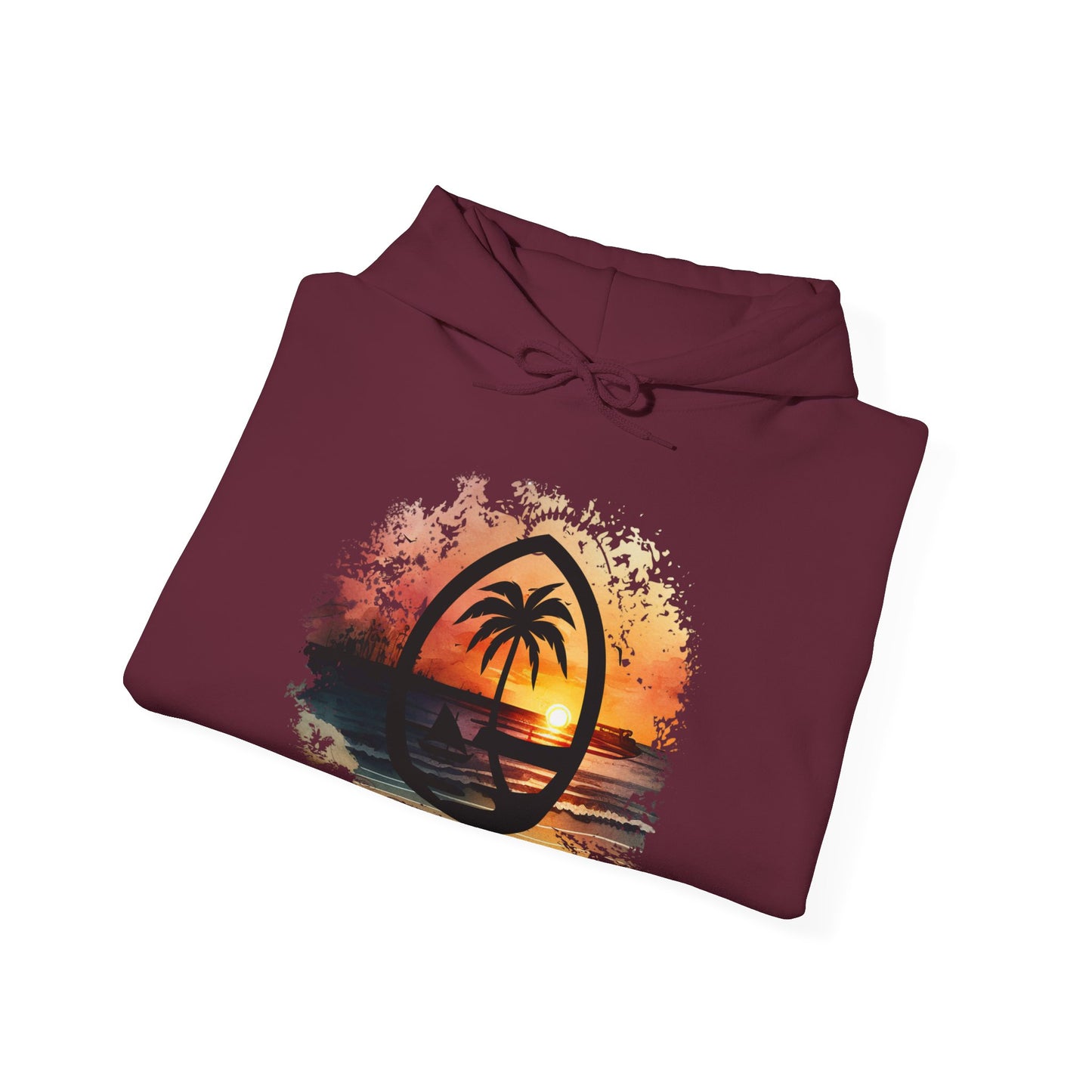 Guam sunset Unisex Heavy Blend™ Hooded Sweatshirt
