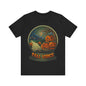 Fall Vibes Jersey unisex tee, Halloween Graphic Tee, Spooky Shirt, Trick or Treat Tee, Halloween Costume, Festive Gift