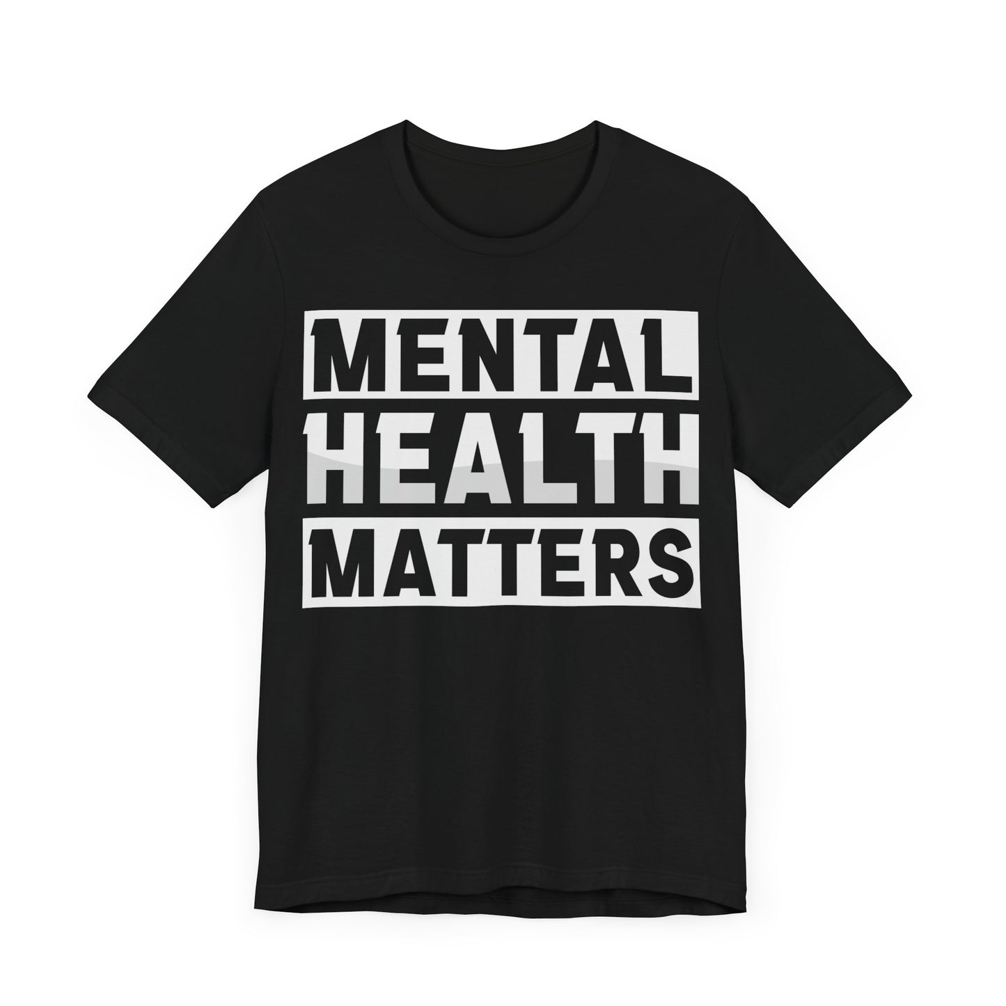 Mental health matters 6 Unisex Jersey Short Sleeve Tee