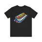 Retro 90's music keyboard 2 Unisex Jersey Short Sleeve Tee