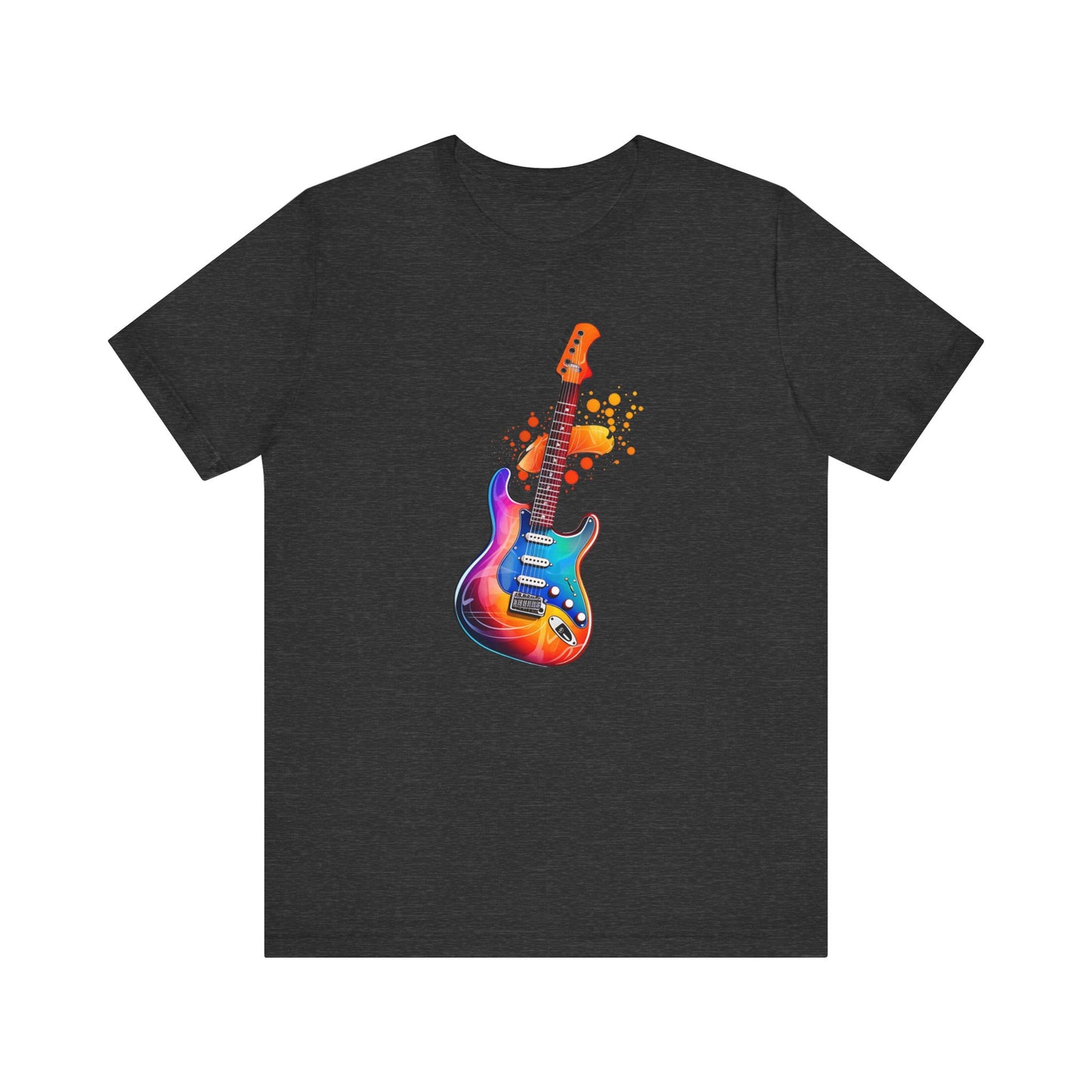 Retro 90's music electric guitar Unisex Jersey Short Sleeve Tee