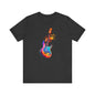 Retro 90's music electric guitar Unisex Jersey Short Sleeve Tee