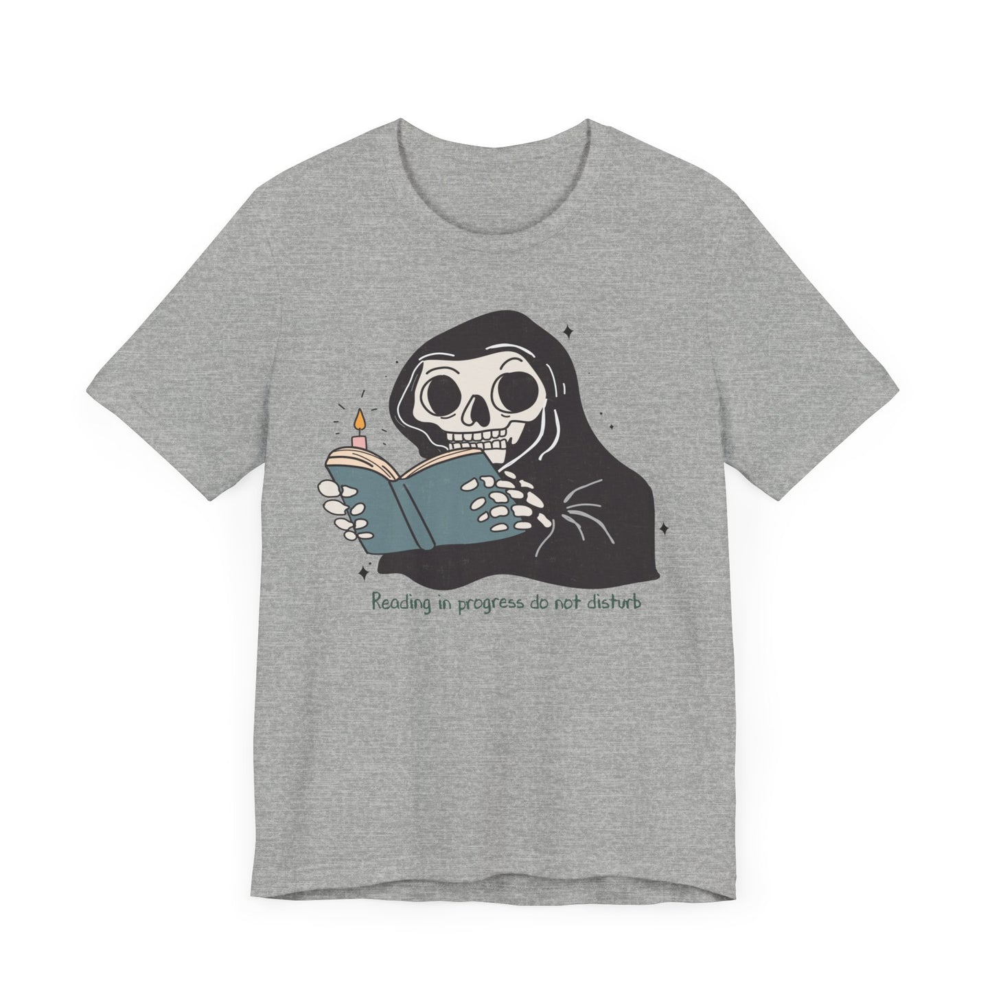 Reading in progress, do not disturb Unisex Jersey Short Sleeve Tee