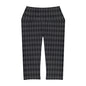 Harlequin in black and grey Yoga Capri Leggings