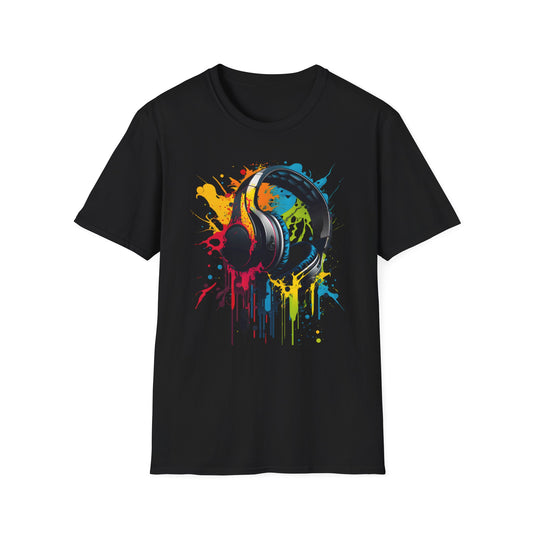 Gaming Headphones Unisex Softstyle T-Shirt