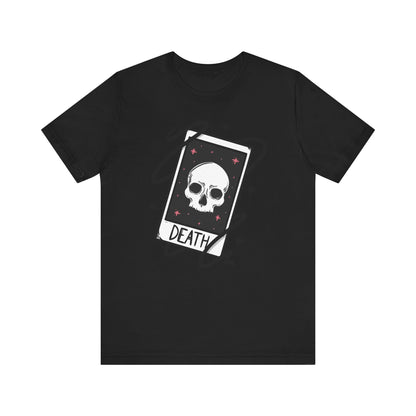 Death Tarot Card Unisex Jersey Short Sleeve Tee
