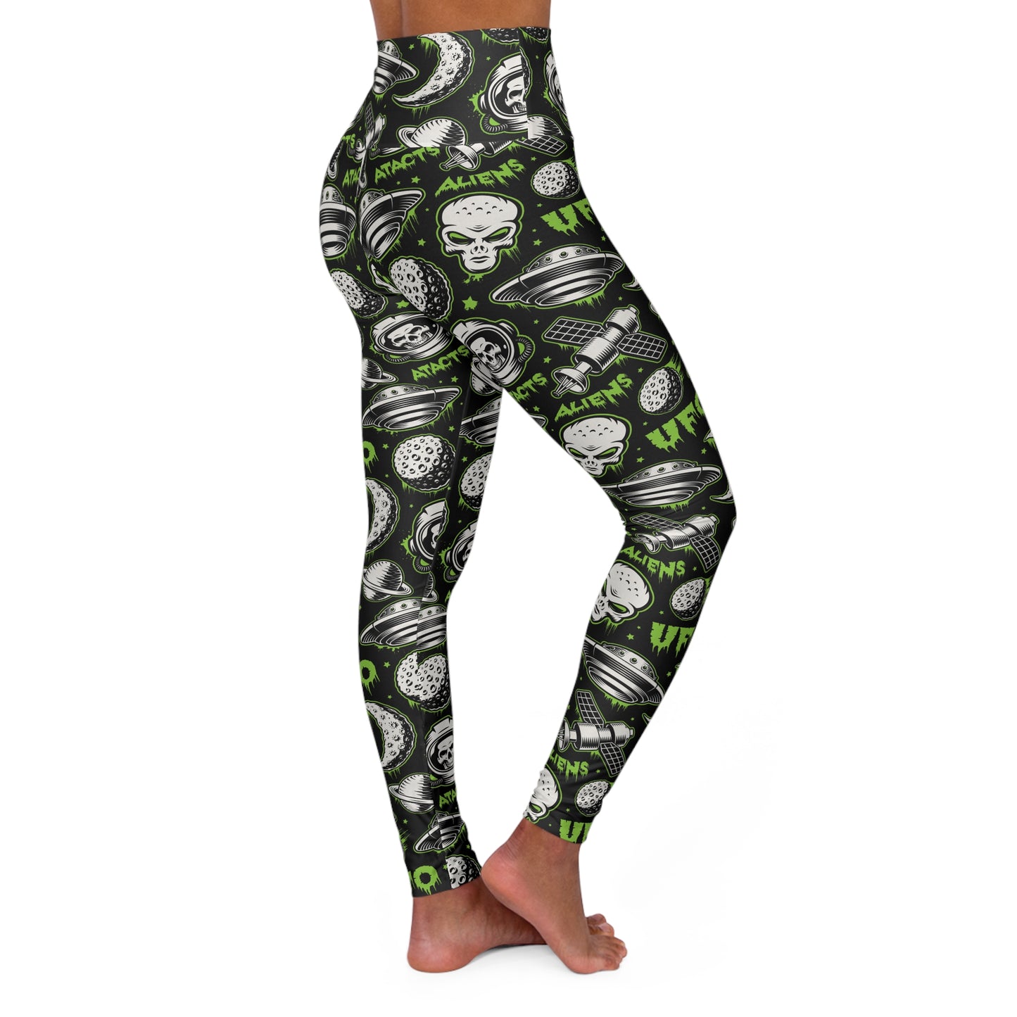 UFO High Waisted Yoga Leggings