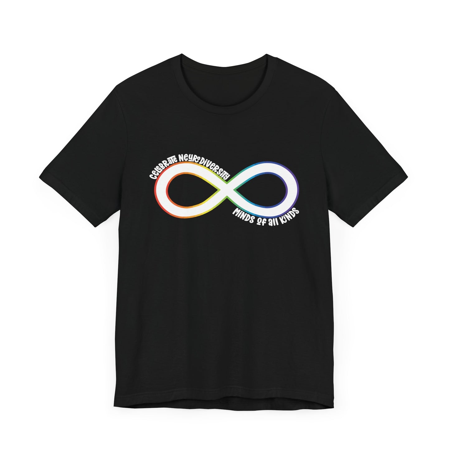 Celebrate neurodiversity 2 Unisex Jersey Short Sleeve Tee