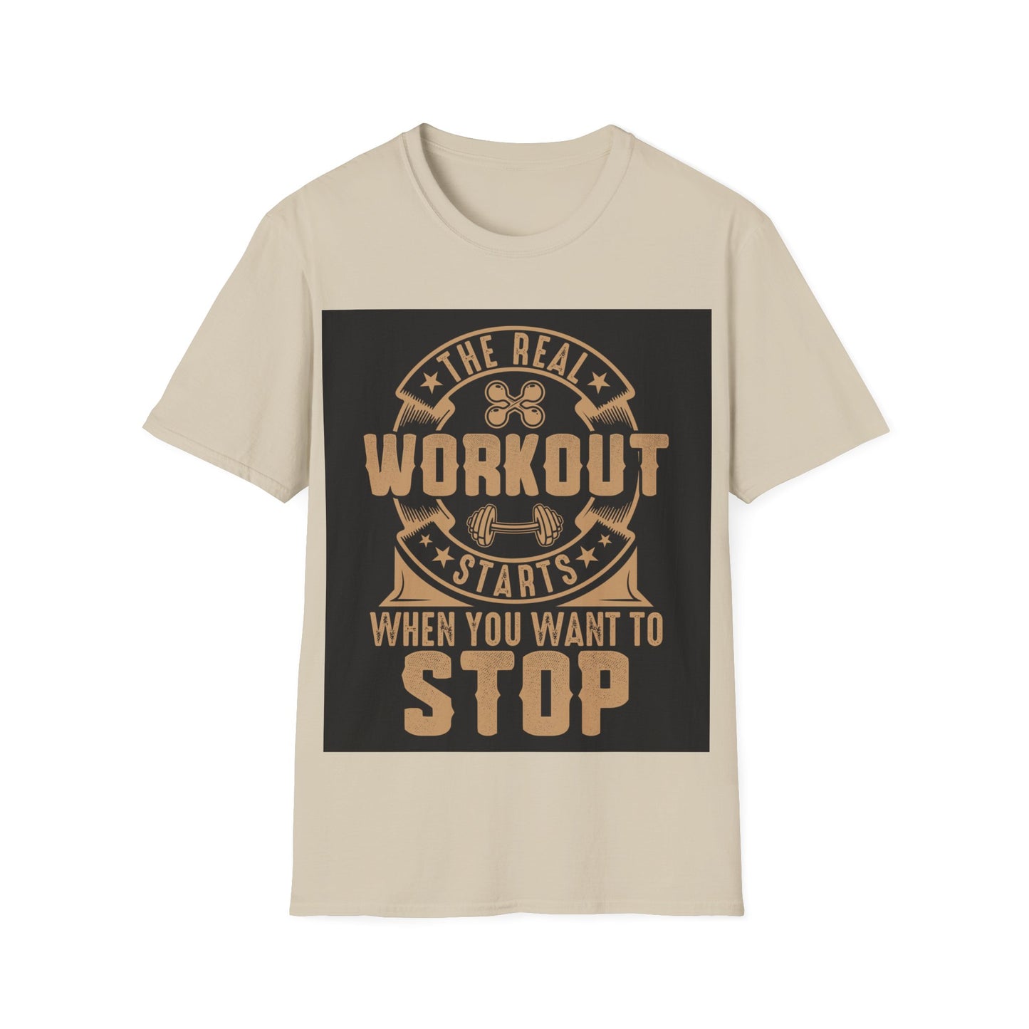 The Real Workout Unisex Softstyle T-Shirt