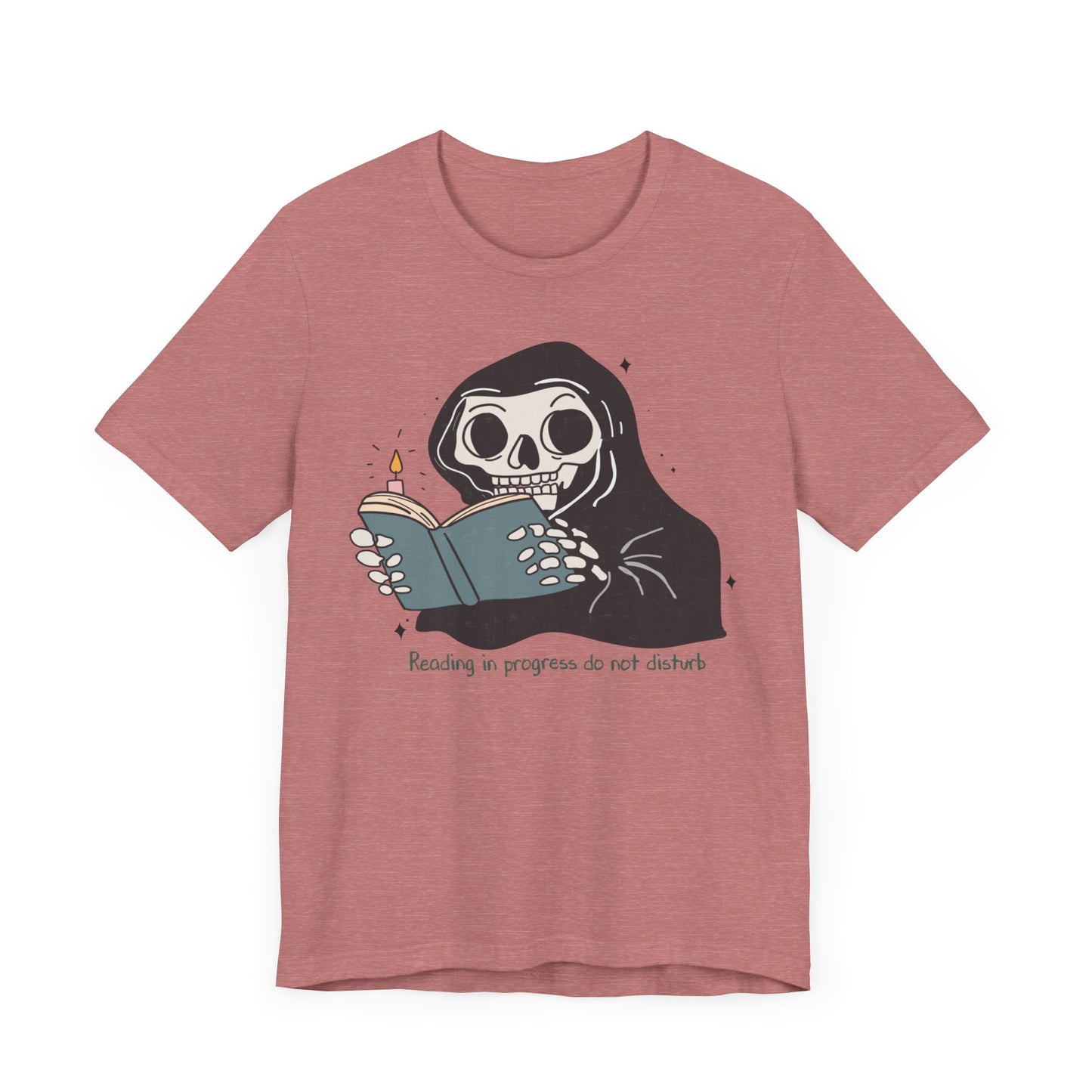 Reading in progress, do not disturb Unisex Jersey Short Sleeve Tee