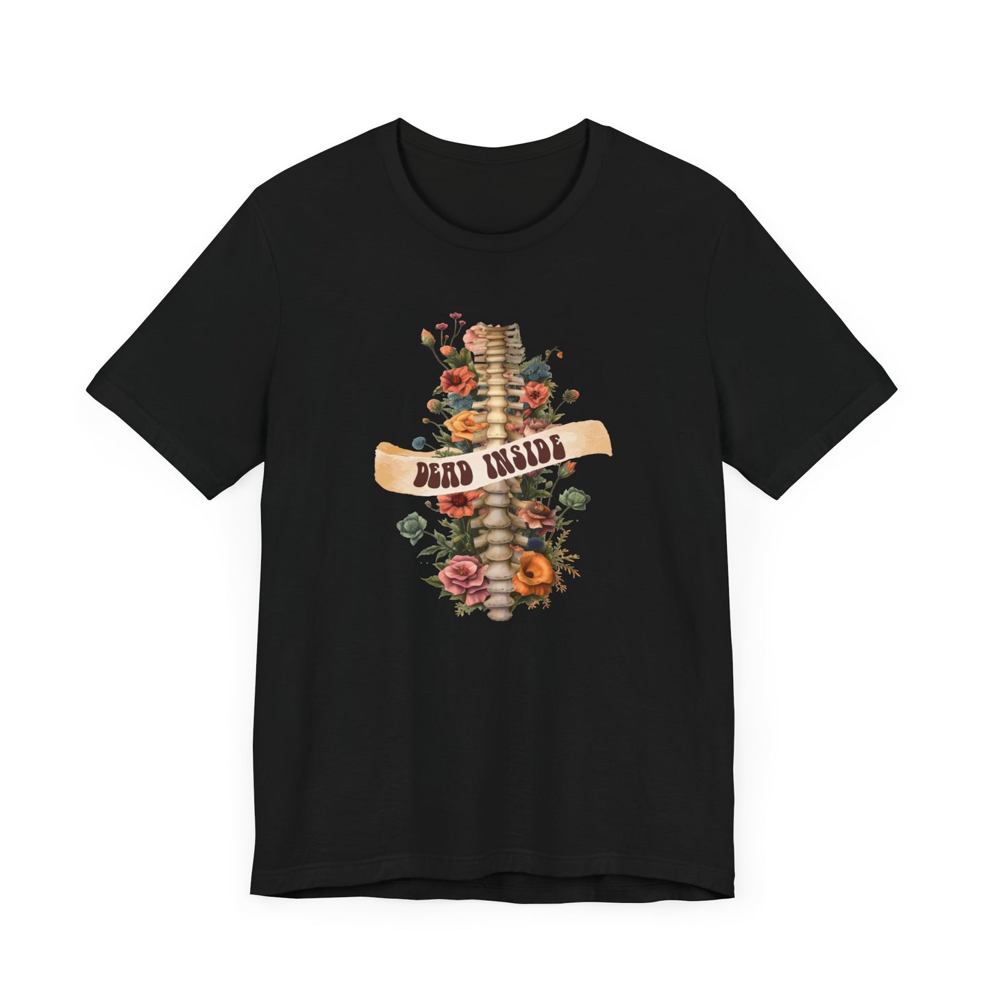 Dead inside skeleton Unisex Jersey Short Sleeve Tee