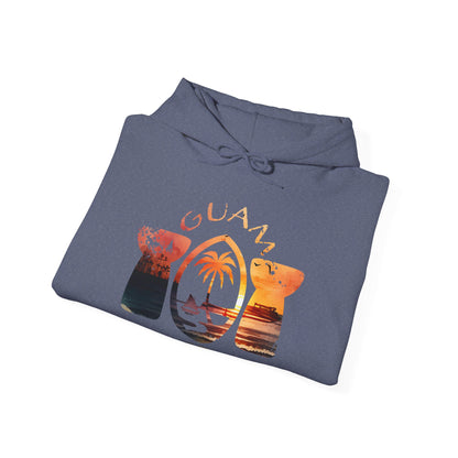 Guam 671 Unisex Heavy Blend™ Hooded Sweatshirt