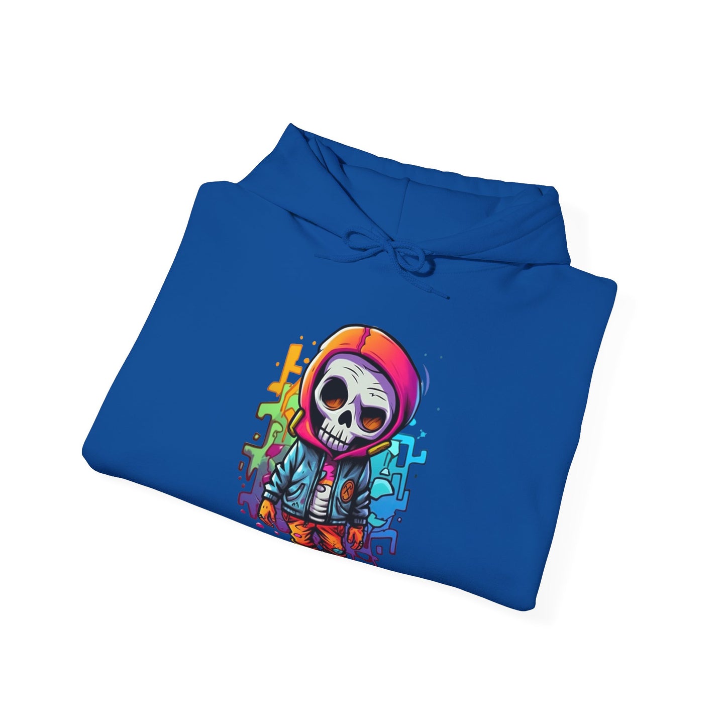 Graffiti Skullboy 6 Unisex Heavy Blend™ Hooded Sweatshirt