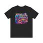 Rainbow Boombox 90's Unisex Jersey Short Sleeve Tee