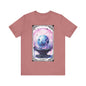 The Crystal Ball of Secrets Jersey unisex tee, Halloween Graphic Tee, Spooky Shirt, Trick or Treat Tee, Halloween Costume, Festive Gift