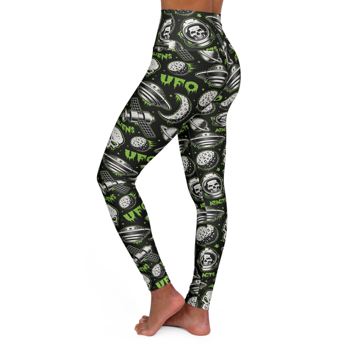 UFO High Waisted Yoga Leggings