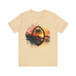 Guam Seal Sunset Unisex Jersey Short Sleeve Tee