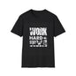 Work Out, Stay Humble Unisex Softstyle T-Shirt