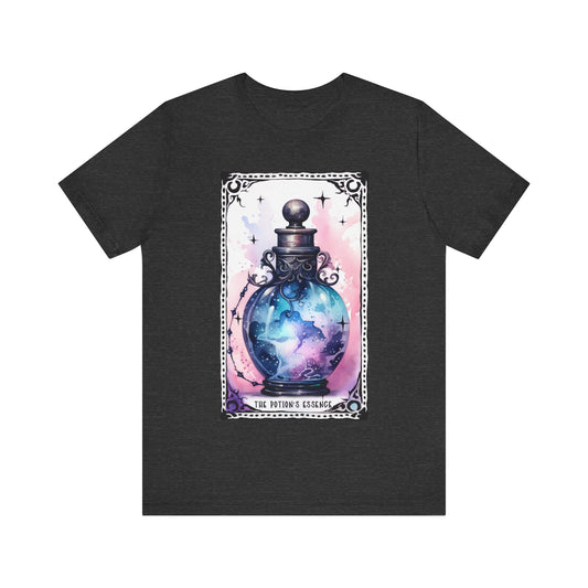 The Potion's Essence Jersey unisex tee, Halloween Graphic Tee, Spooky Shirt, Trick or Treat Tee, Halloween Costume, Festive Gift