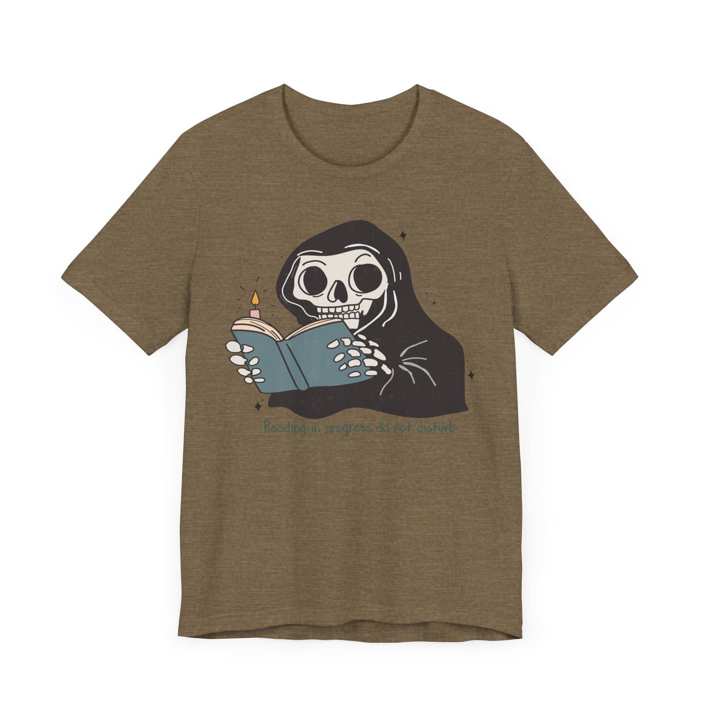 Reading in progress, do not disturb Unisex Jersey Short Sleeve Tee