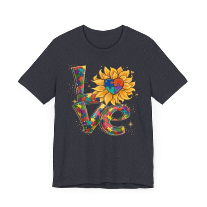Neurodiversity love Jersey Short Sleeve Tee