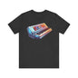 Retro 90's music keyboard Unisex Jersey Short Sleeve Tee