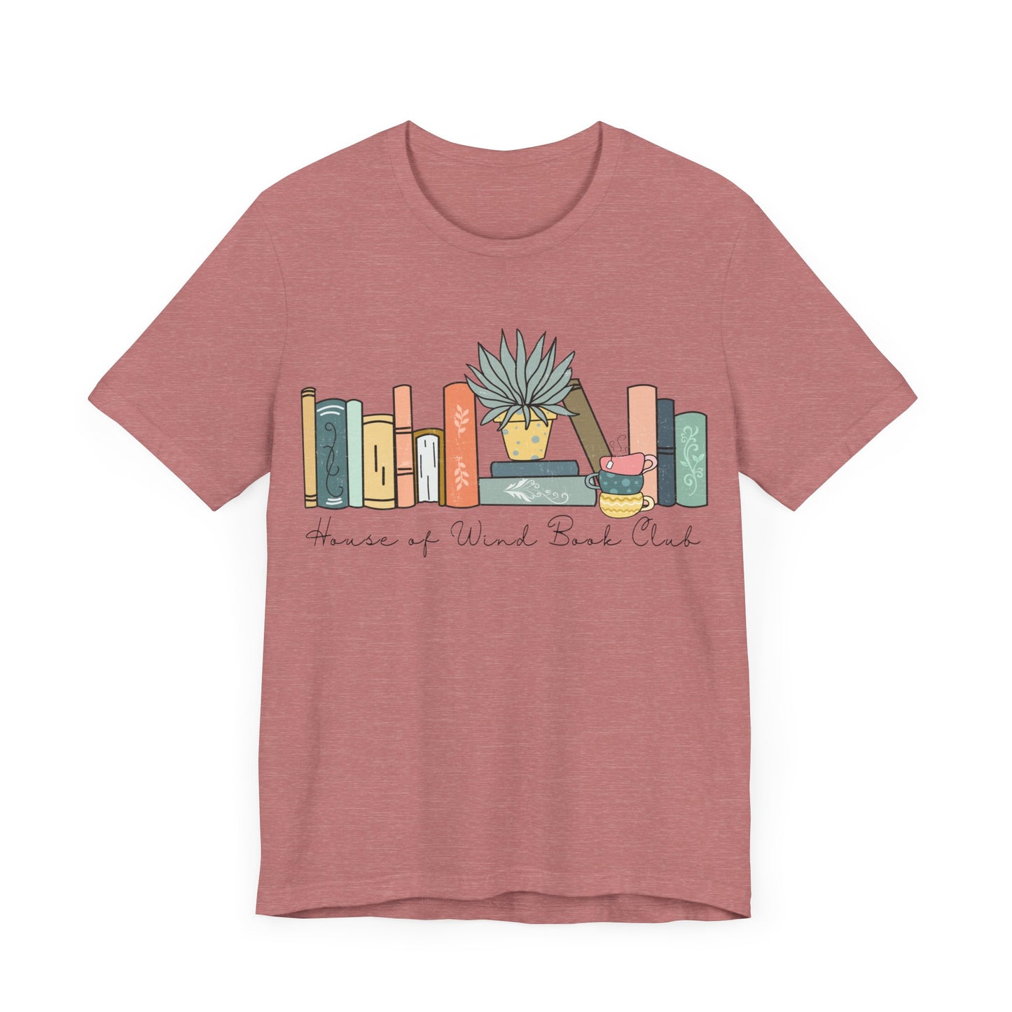 House of wind book club Unisex Jersey Short Sleeve Tee
