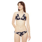 Black Skull Strappy Bikini Set