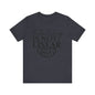 Healing is not linear Unisex Jersey Short Sleeve Tee