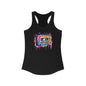 Watercolor Tape 80's, 90's, Women's Ideal Racerback Tank