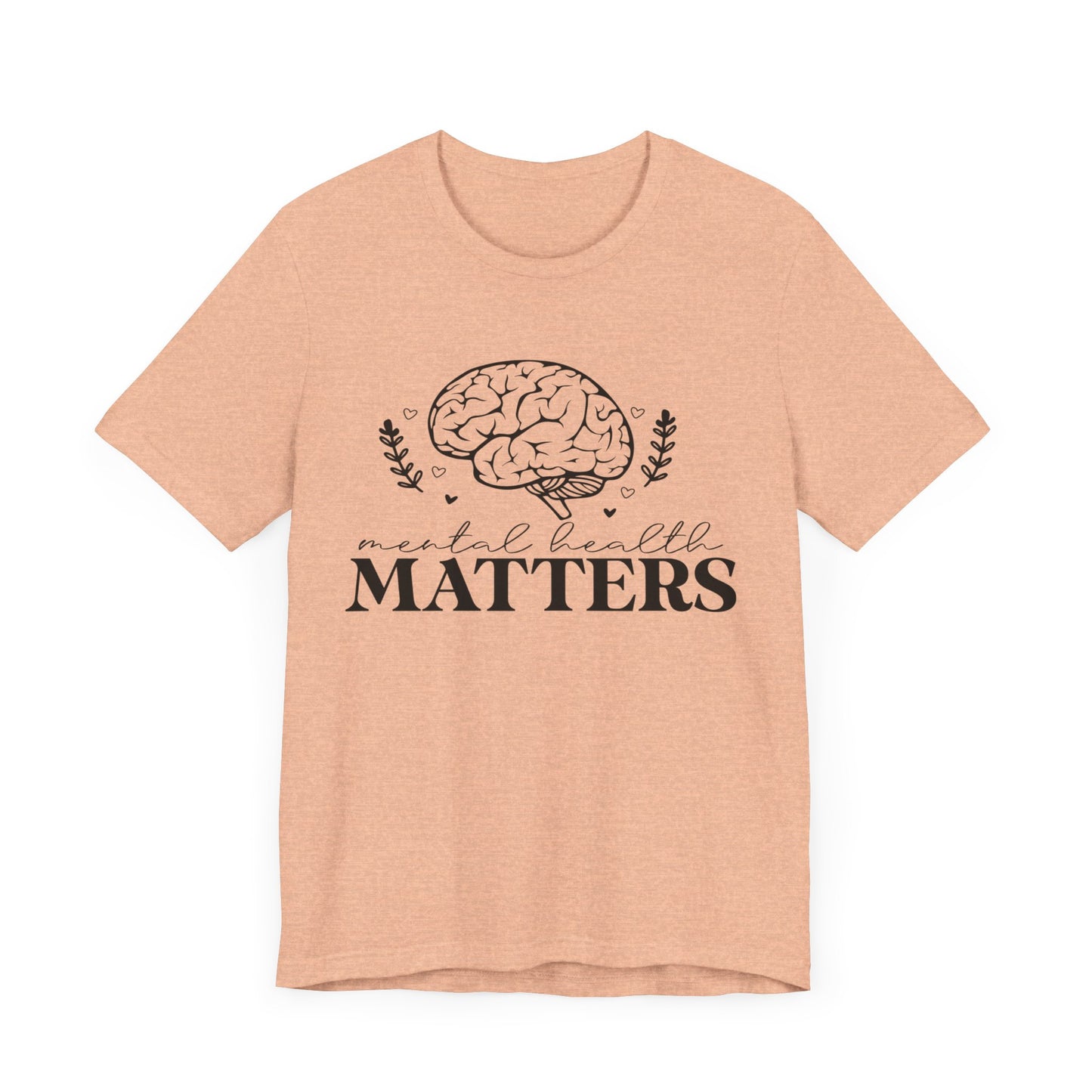 Mental health matters 3 Unisex Jersey Short Sleeve Tee