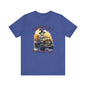 Fueled by crystals and coffee Unisex Jersey Short Sleeve Tee