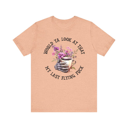 My last f*ck Unisex Jersey Short Sleeve Tee