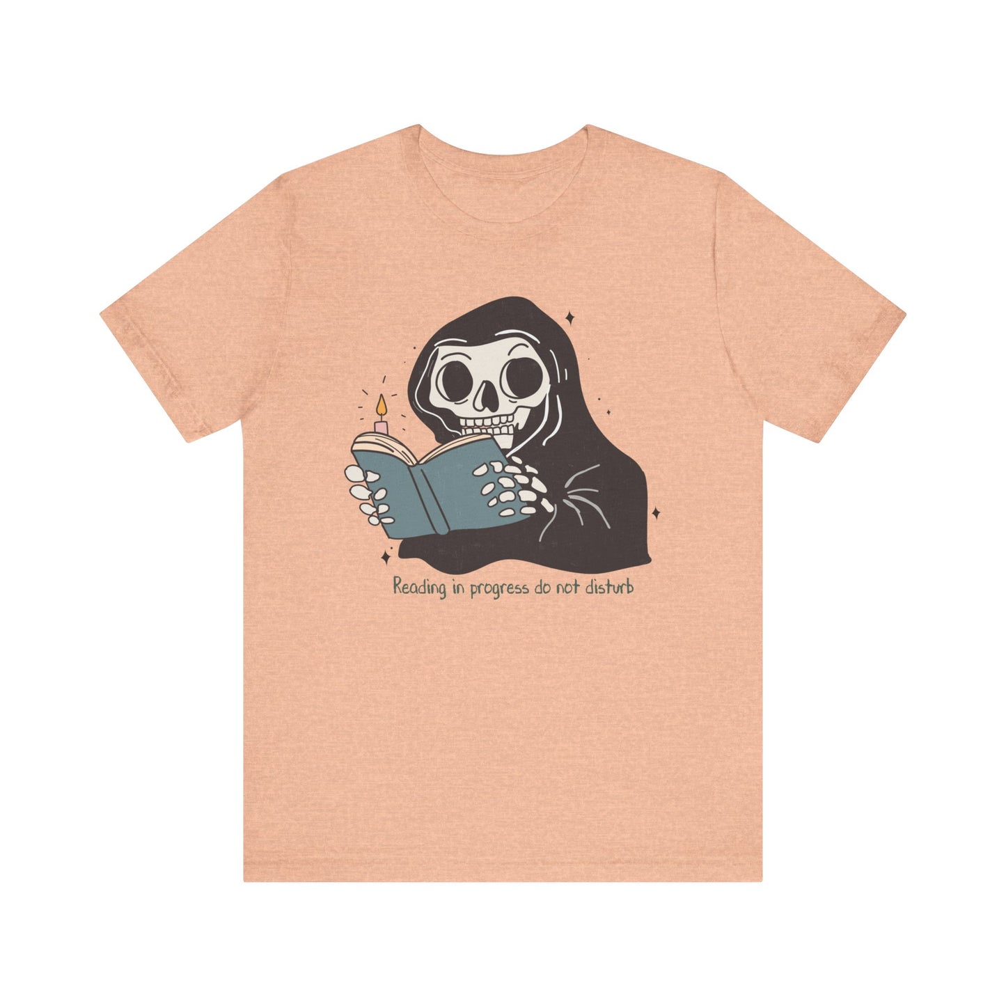 Reading in progress, do not disturb Unisex Jersey Short Sleeve Tee