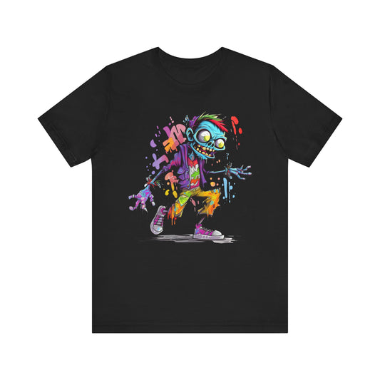 Graffiti Zombie 4 Unisex Jersey Short Sleeve Tee