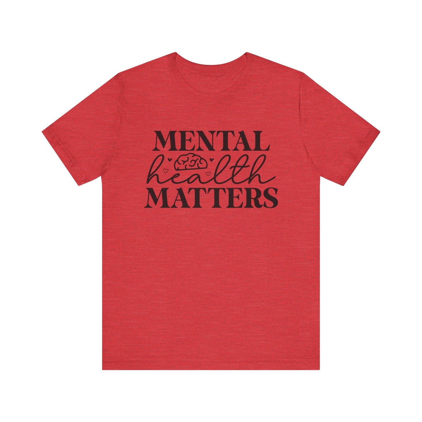 Mental health matters Unisex Jersey Short Sleeve Tee