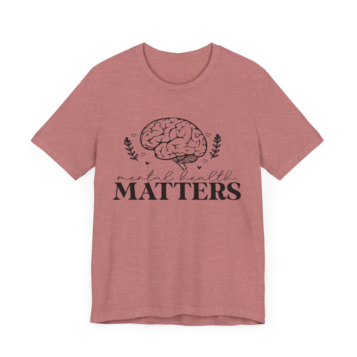 Mental health matters 3 Unisex Jersey Short Sleeve Tee