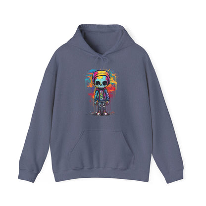 Graffiti Skullboy 5 Unisex Heavy Blend™ Hooded Sweatshirt