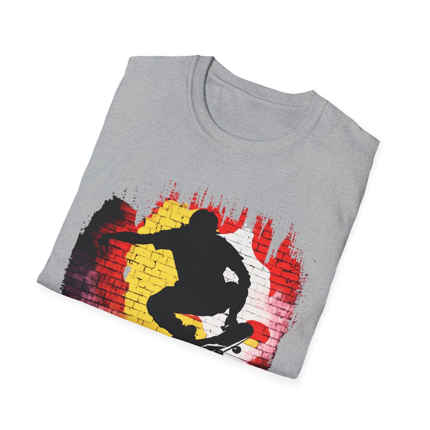 Graffiti Skate Unisex Softstyle T-Shirt