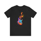 Retro 90's music electric guitar Unisex Jersey Short Sleeve Tee